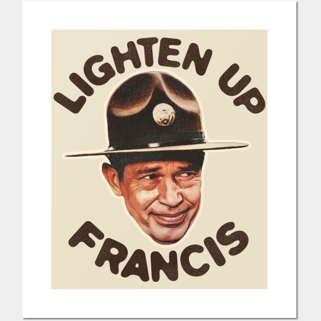 Lighten Up Francis Wall Art by darklordpug